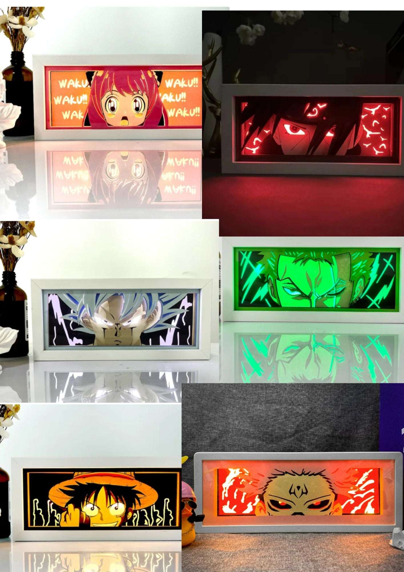 Anime Night Light Led Boxes Anime Finds