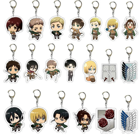 Attack On Titan Keychains Anime Finds