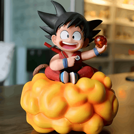 Goku On The Flying Nimbus Cloud - Dragon Ball Anime Finds