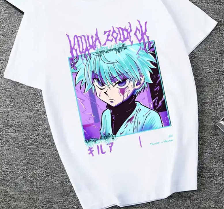 Killua T-Shirt - Hunter X Hunter Anime Finds