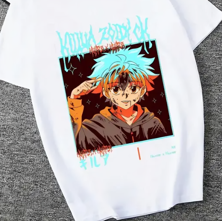 Killua T-Shirt - Hunter X Hunter Anime Finds