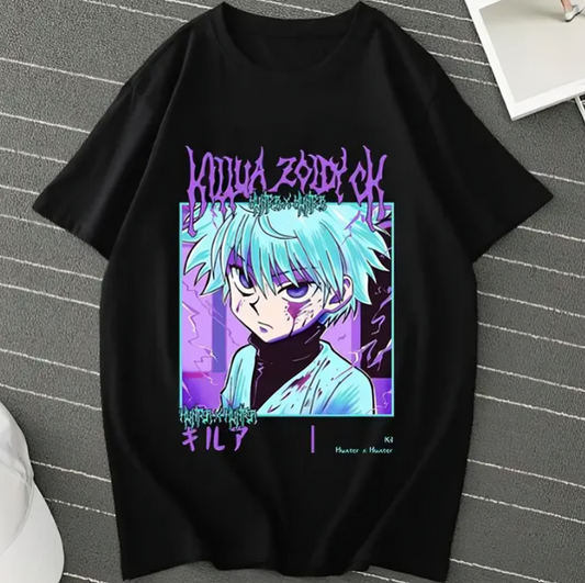 Killua T-Shirt - Hunter X Hunter Anime Finds