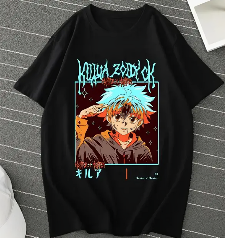 Killua T-Shirt - Hunter X Hunter Anime Finds