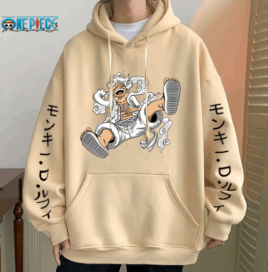 Luffy Gear 5 Hoodie - One Piece Anime Finds