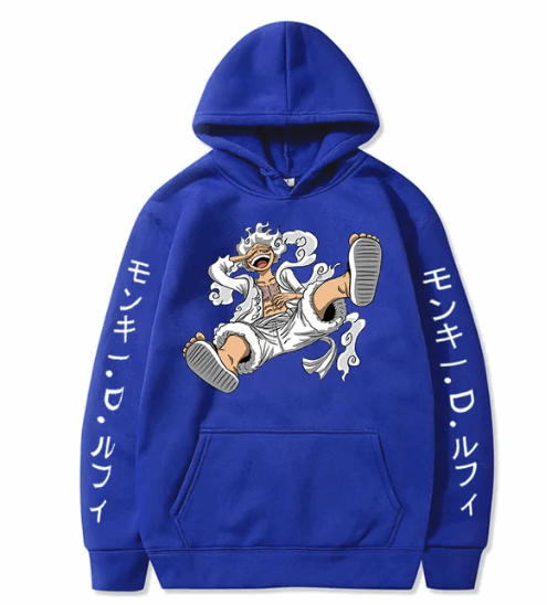 Luffy Gear 5 Hoodie - One Piece Anime Finds