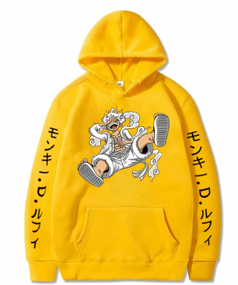 Luffy Gear 5 Hoodie - One Piece Anime Finds