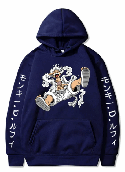 Luffy Gear 5 Hoodie - One Piece Anime Finds