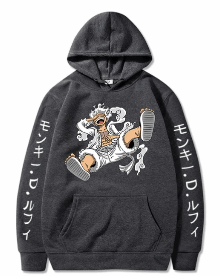 Luffy Gear 5 Hoodie - One Piece Anime Finds