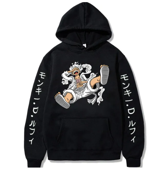 Luffy Gear 5 Hoodie - One Piece Anime Finds