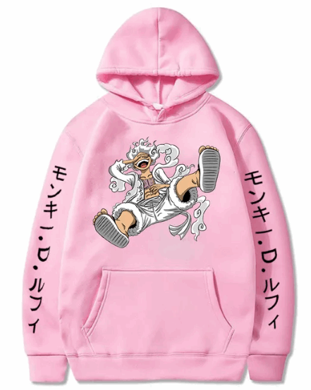 Luffy Gear 5 Hoodie - One Piece Anime Finds