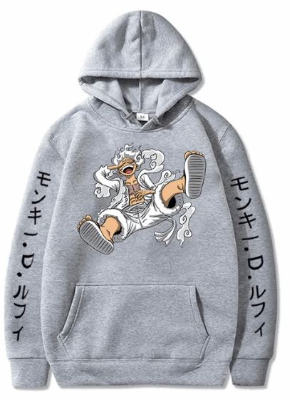 Luffy Gear 5 Hoodie - One Piece Anime Finds