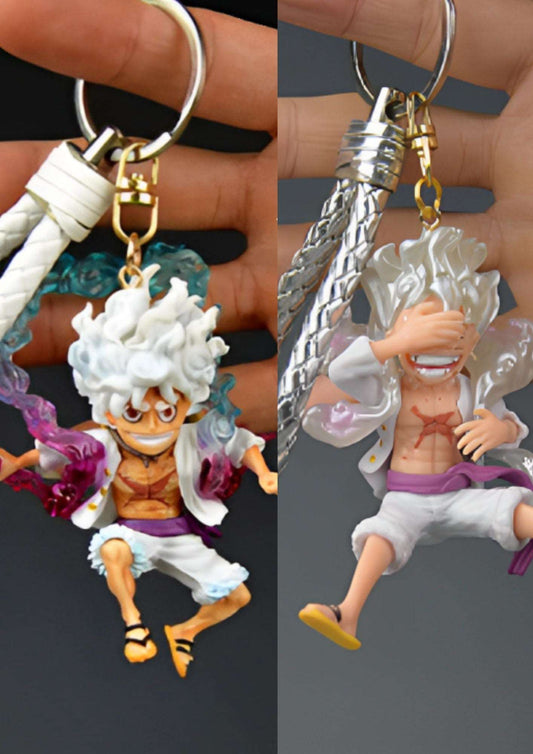 Luffy Gear 5 Keychain - Joyboy Anime Finds