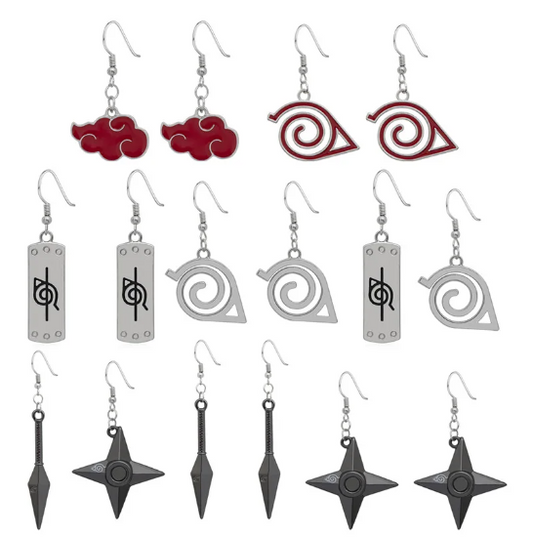 Naruto Earrings Anime Finds