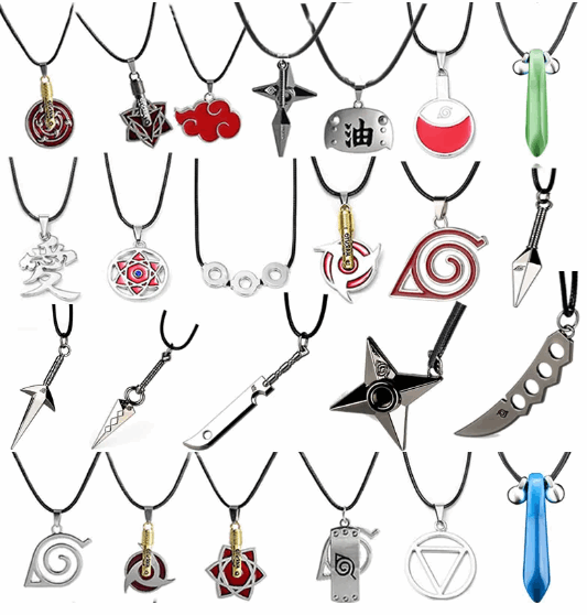 Naruto Necklaces Anime Finds