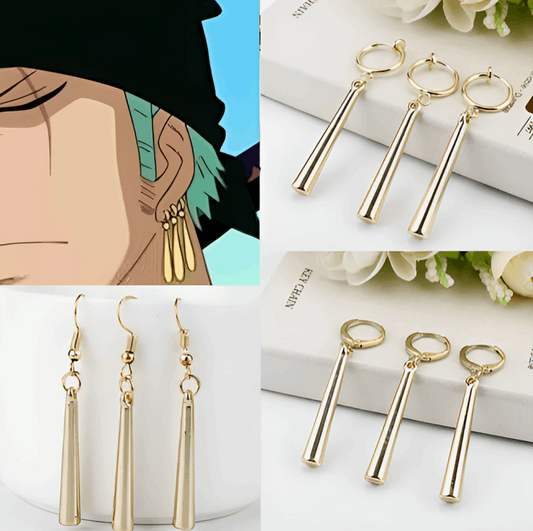 Roronoa Zoro Earrings Anime Finds